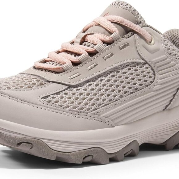 Women's Lightweight Mesh Hiking Shoes Outdoor Walking Sneakers Stable Support - Picture 1 of 9